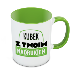 Kubek Combo z nadrukiem - zielony